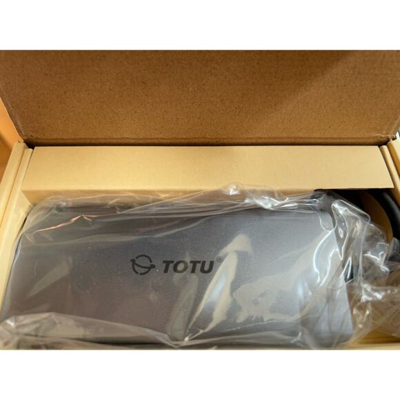 TOTU 11-in-1 USB C Hub Adapter with Ethernet and 4K USB, Open Box - Hub Only - Picture 3 of 3